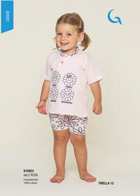 BABY GIRL S/M PAJAMAS U15023 Tellini S.r.l. Wholesale Clothing